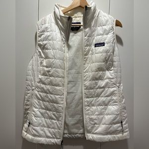 Patagonia Women’s White Puffer Vest